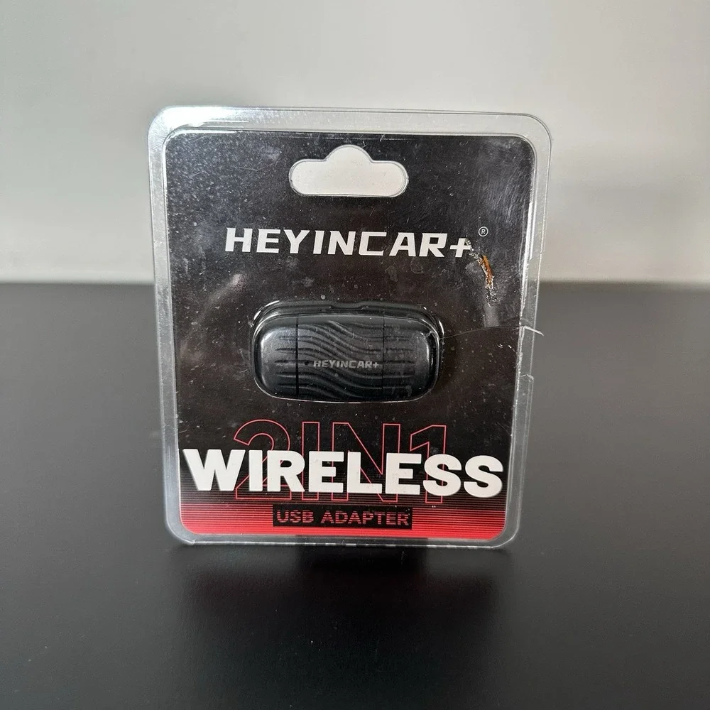 H-Air 2.0 Wireless CarPlay Android Auto Adapter 2in1 USB Dongle